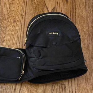 Black Tushbaby with gold hardware